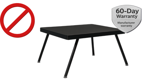 Angled-Leg Stage Design - 60 Day Warranty